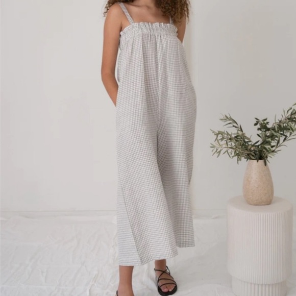 LAUDE the Label Laurel Jumper in natural checker - Picture 4 of 6